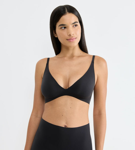 Image of Bras. Productname: Triumph Sloggi Zero Feel Push-Up Bra in Black colour by brand - Triumph