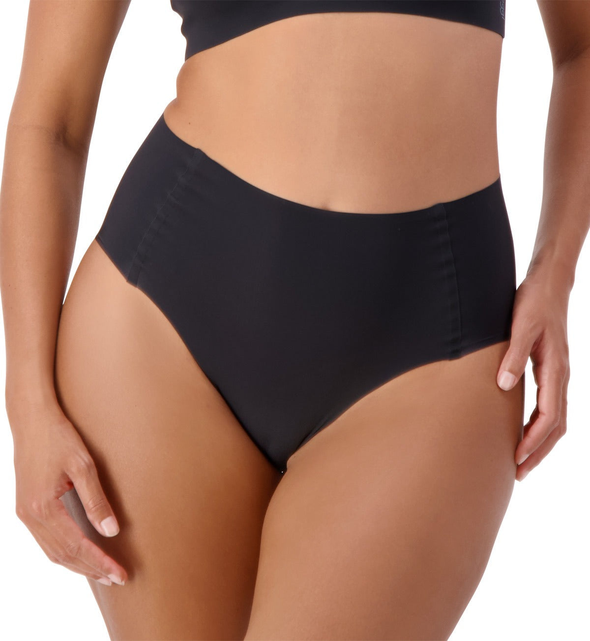 Image of Briefs. Productname: Triumph Sloggi Zero Feel 2.0 High Waist in Black colour by brand - Triumph
