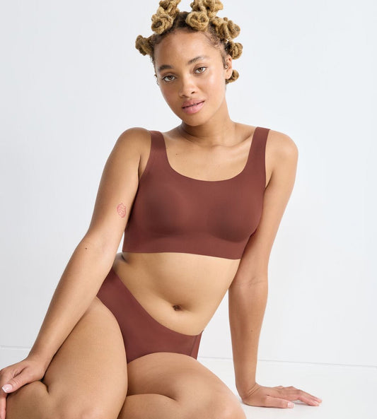Image of Bras. Productname: Triumph Sloggi Zero Feel 2.0 Top in Burnt Henna colour by brand - Triumph