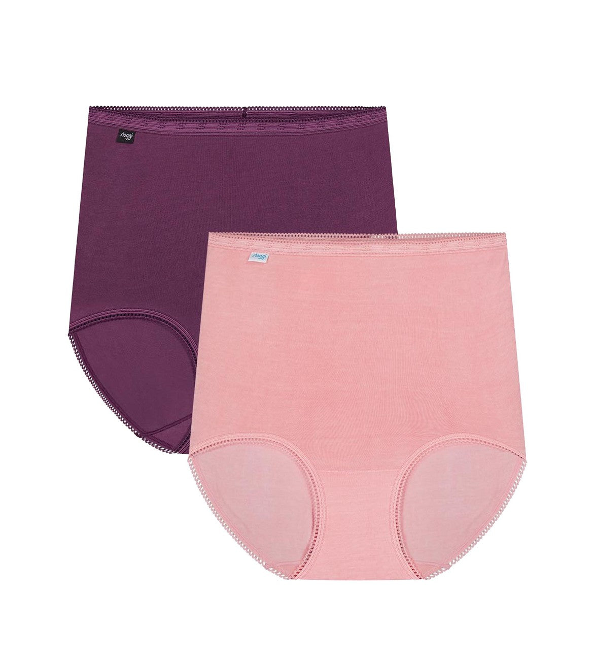 Triumph Sloggi Maxi 2 Pack (Pink & Purple Combination)