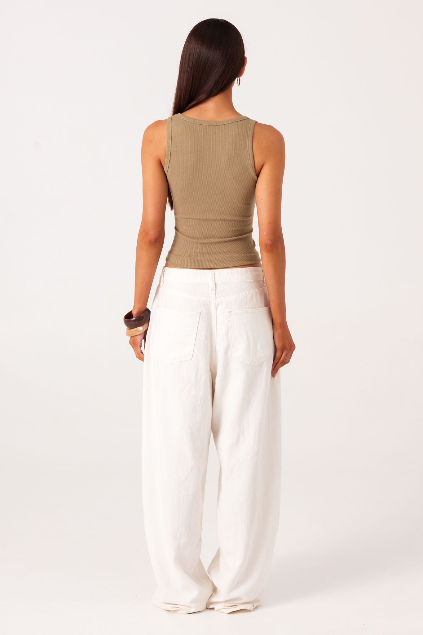 SNDYS SAYLA TANK TOP (Khaki)