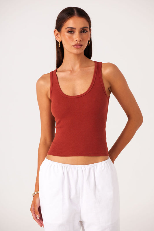 SNDYS SAYLA TANK TOP (Amber)