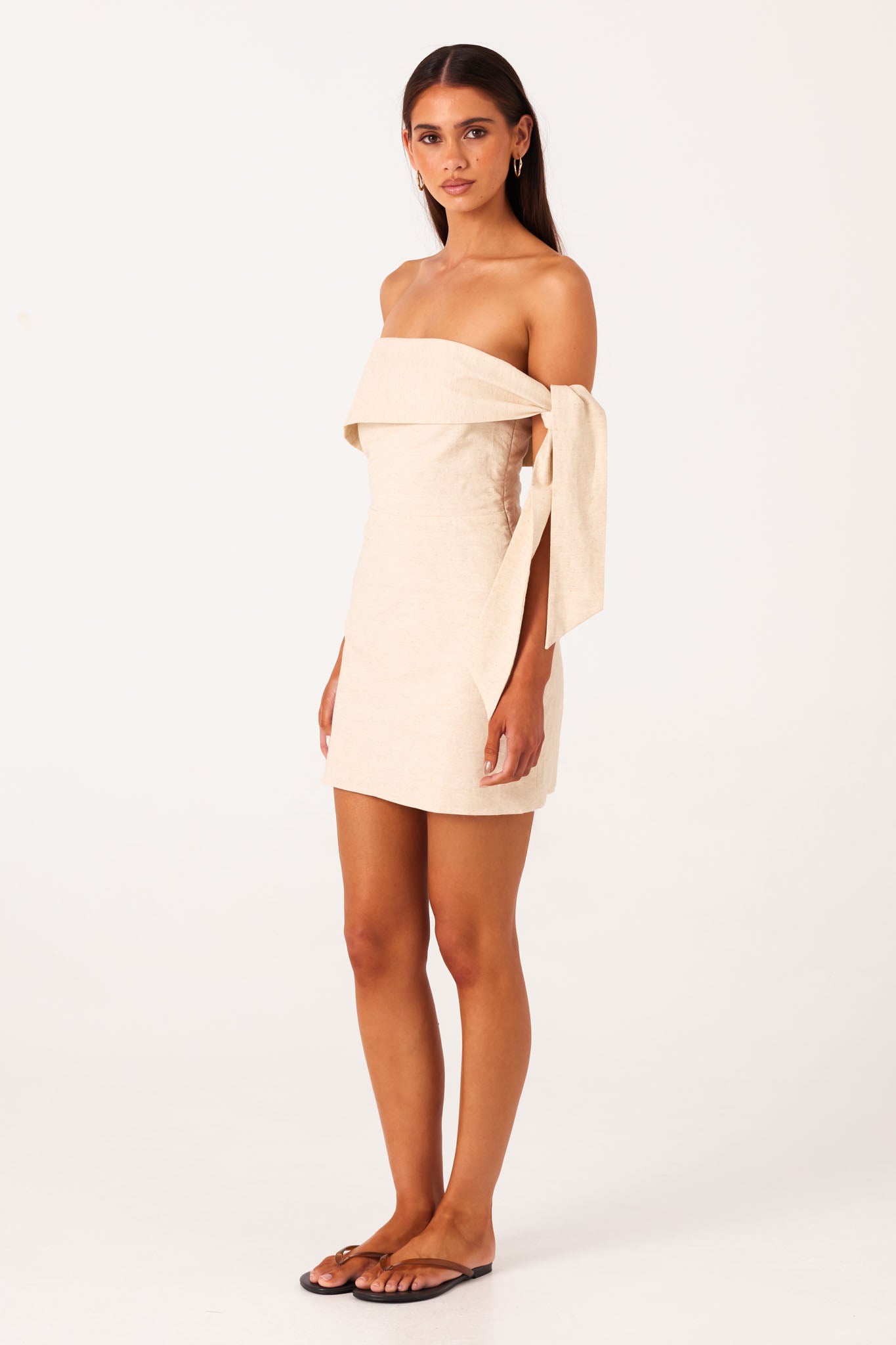 SNDYS JAYMIE MINI DRESS (Natural)