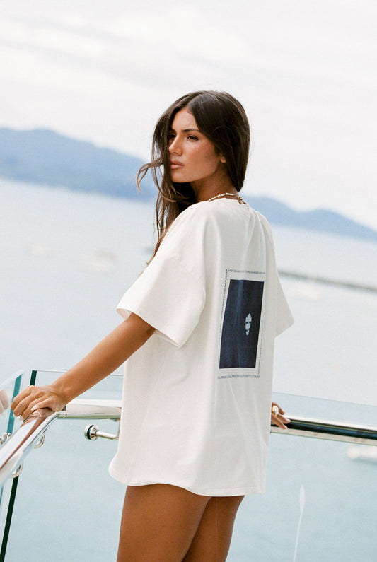 Image of T-Shirts. Productname: SNDYS LANI T-SHIRT in White colour by brand - SNDYS