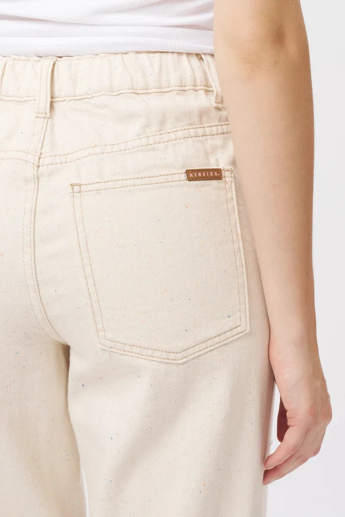 Kireina Sofia Pant (Sand/Neon Speck)