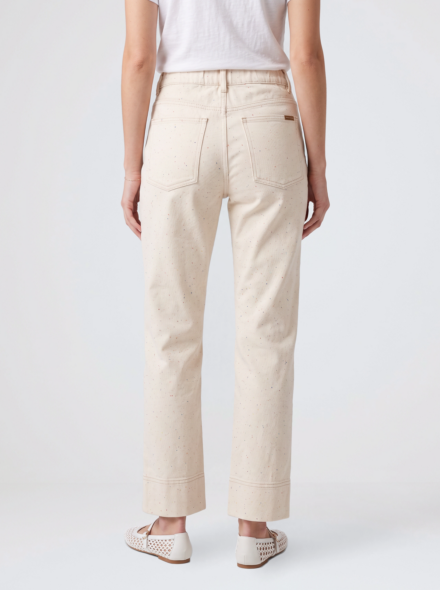 Kireina Sofia Pant (Sand/Neon Speck)