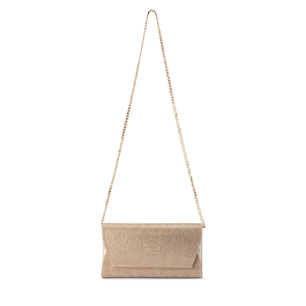 Olga Berg STACEY Crystal Clutch (Gold)