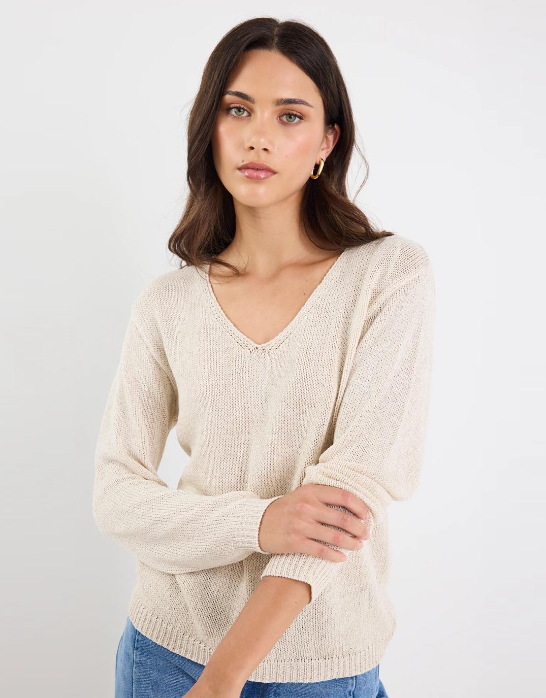 Stories Be Told Afternoon Knit Jumper (Natural)