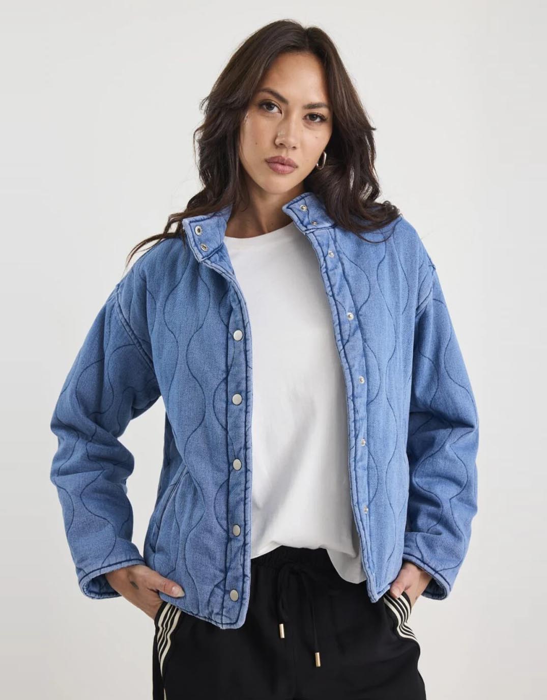Stories Be Told Apex Jacket (Storm Blue)
