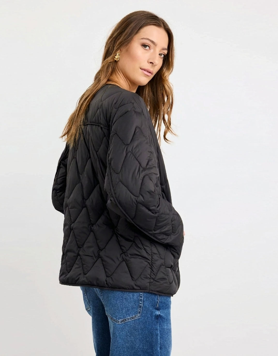Stories Be Told Frankly Puffer Jacket (Black)