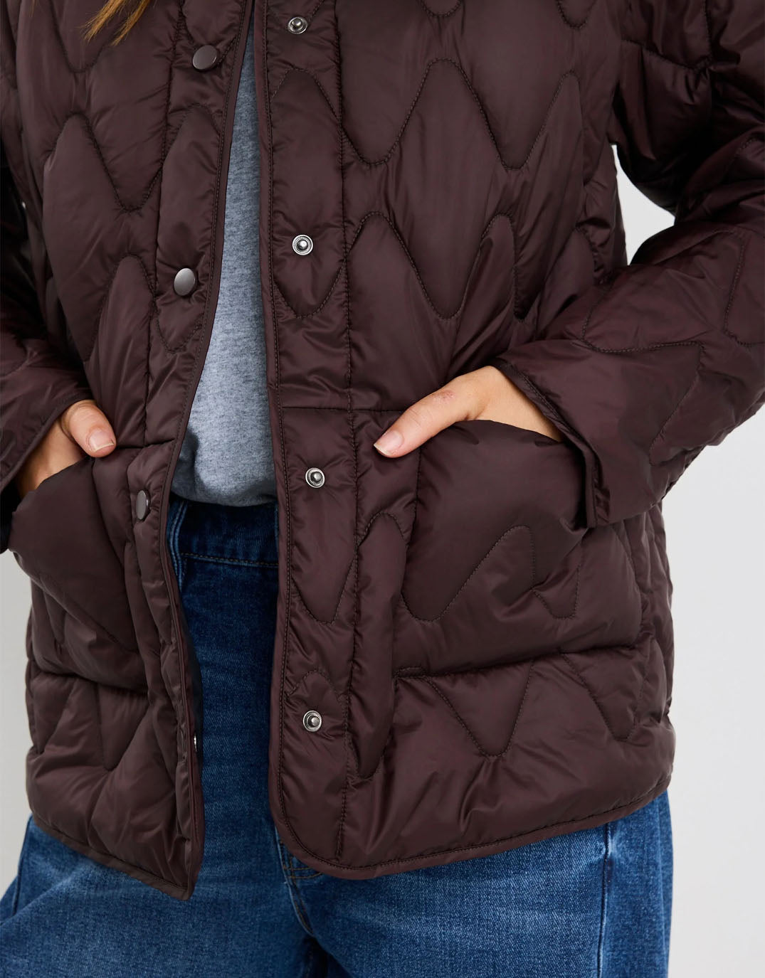 Stories Be Told Frankly Puffer Jacket (Chocolate)