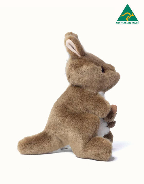 Aussie Bush Toys® Aussie Bush Kangaroo 10'' Soft Toy (Brown)
