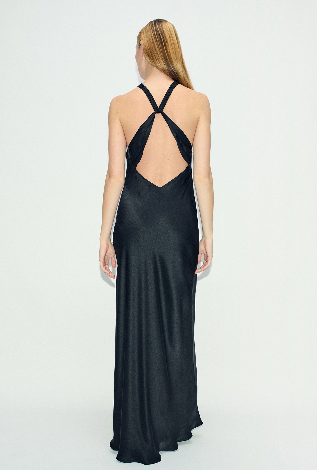 Silk Laundry High Low Dress (Iris)