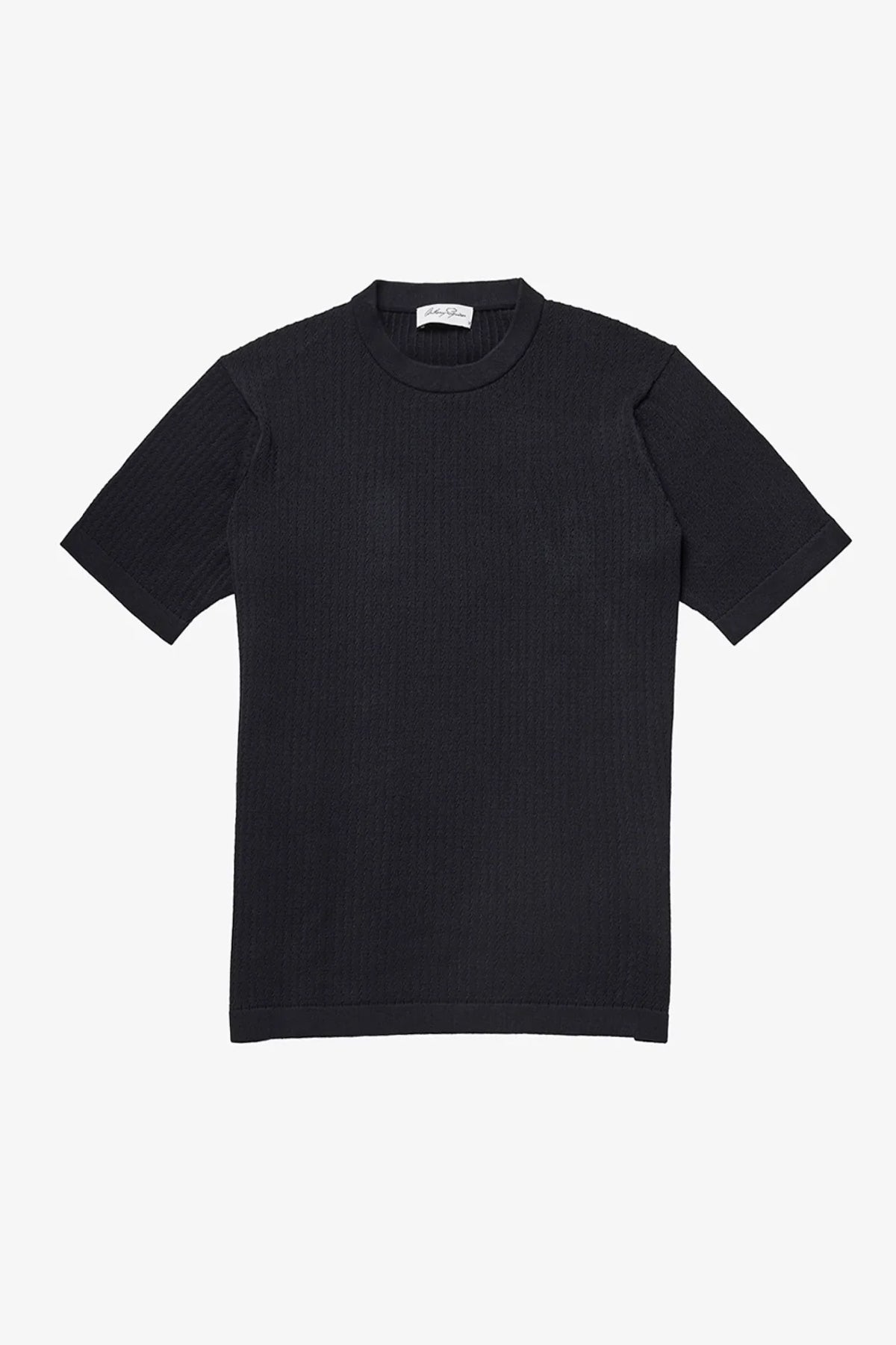 Anthony Squires Braided Knit Tee Navy (Blue)