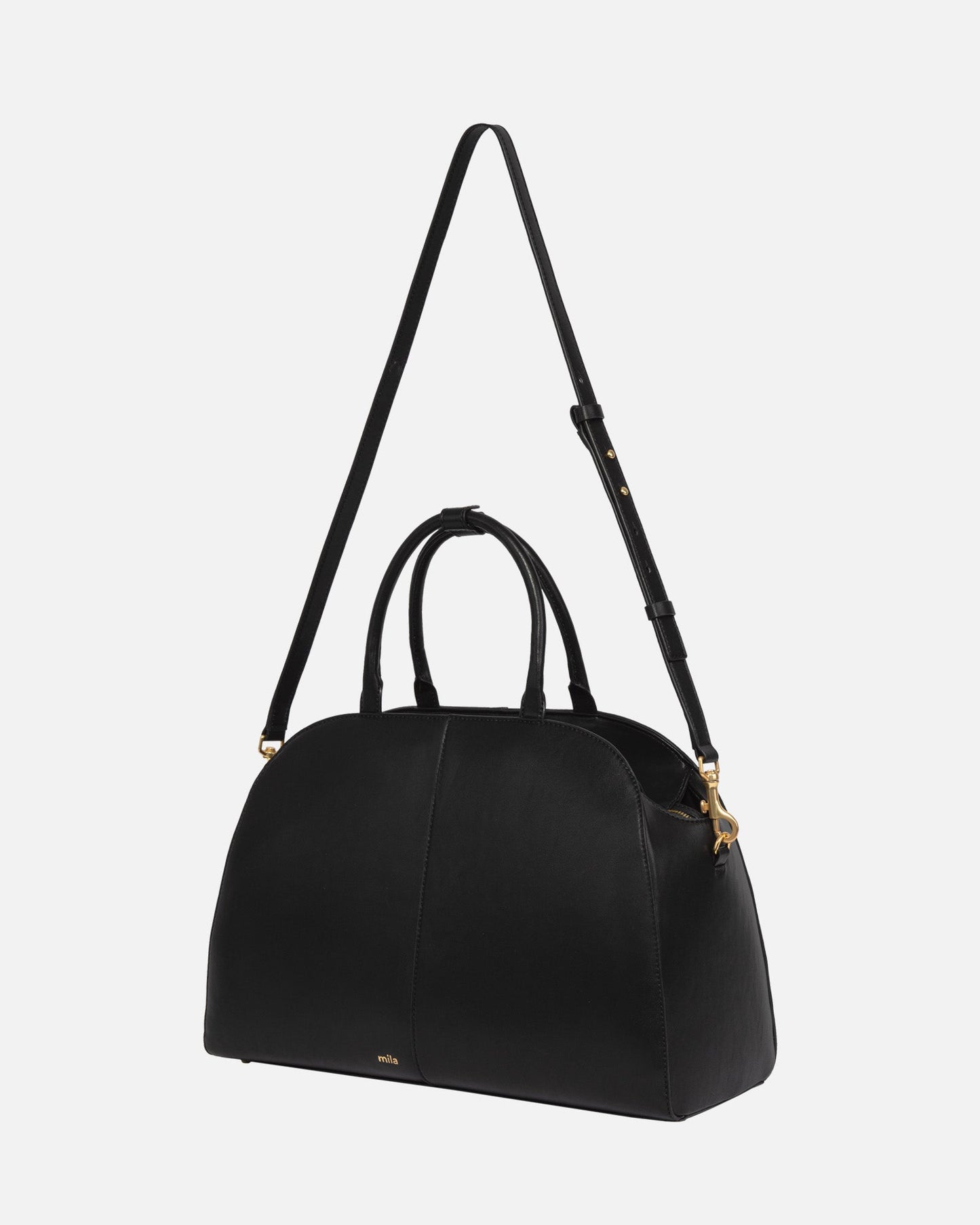 The Daily Edited Mila Work Tote Bag (Black)