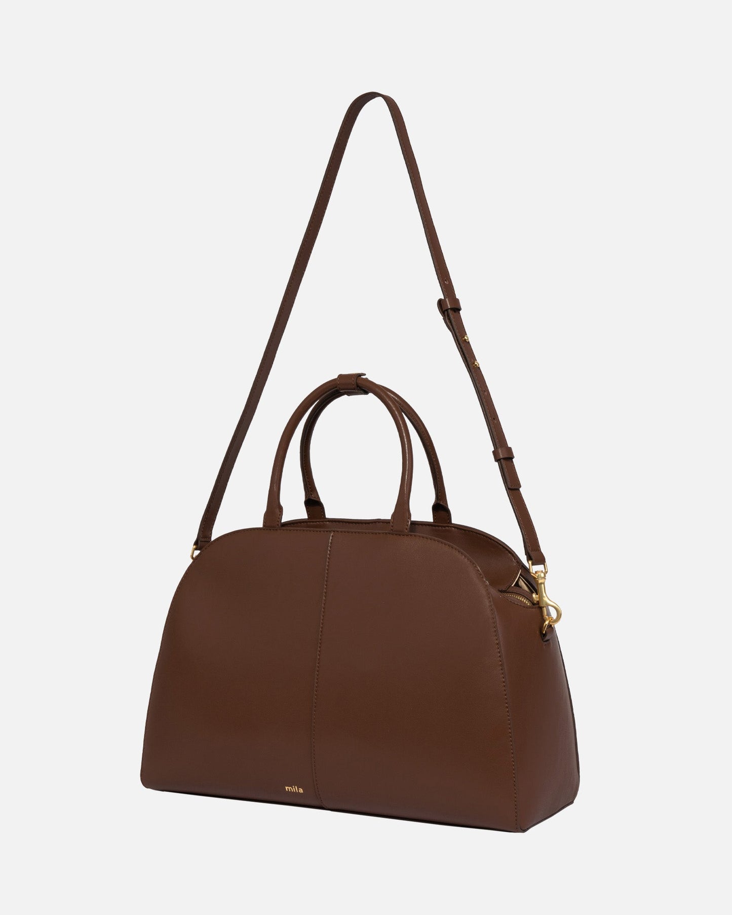 The Daily Edited Mila Work Tote Bag (Cocoa)