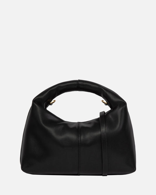The Daily Edited Mila Mini Hobo Shoulder Bag (Black)