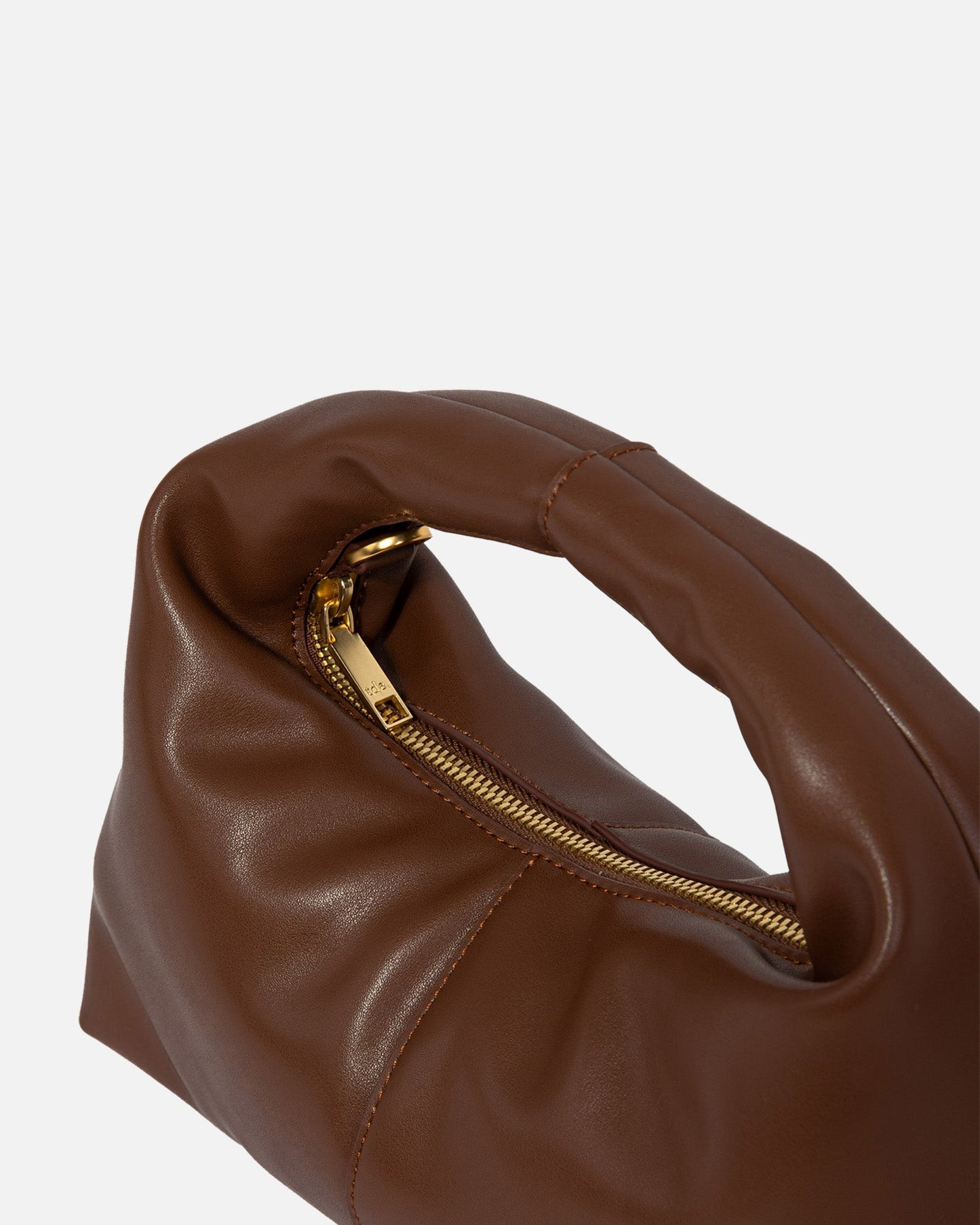 The Daily Edited Mila Mini Hobo Shoulder Bag (Cocoa)
