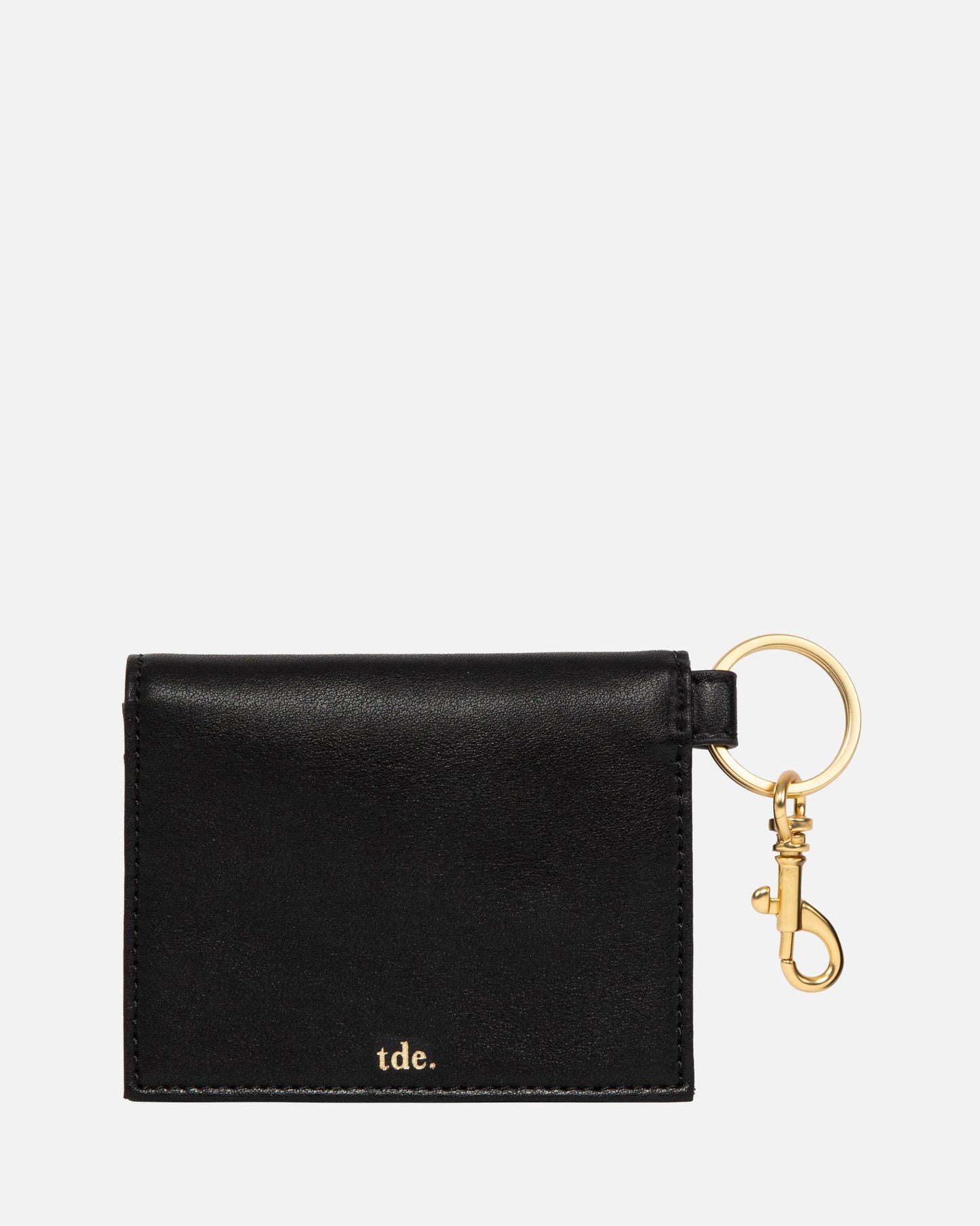 The Daily Edited Mila Folded CC Keyring (Black)