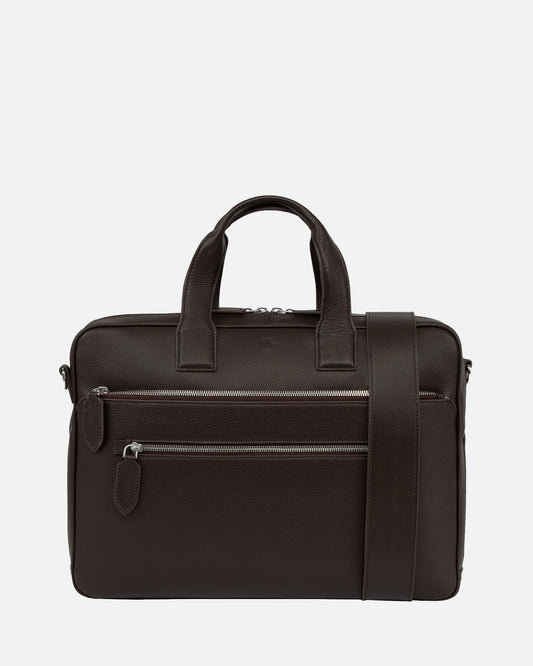 Image of Bags. Productname: The Daily Edited Otis Griptop Bag Chestnut in Chestnut colour by brand - The Daily Edited