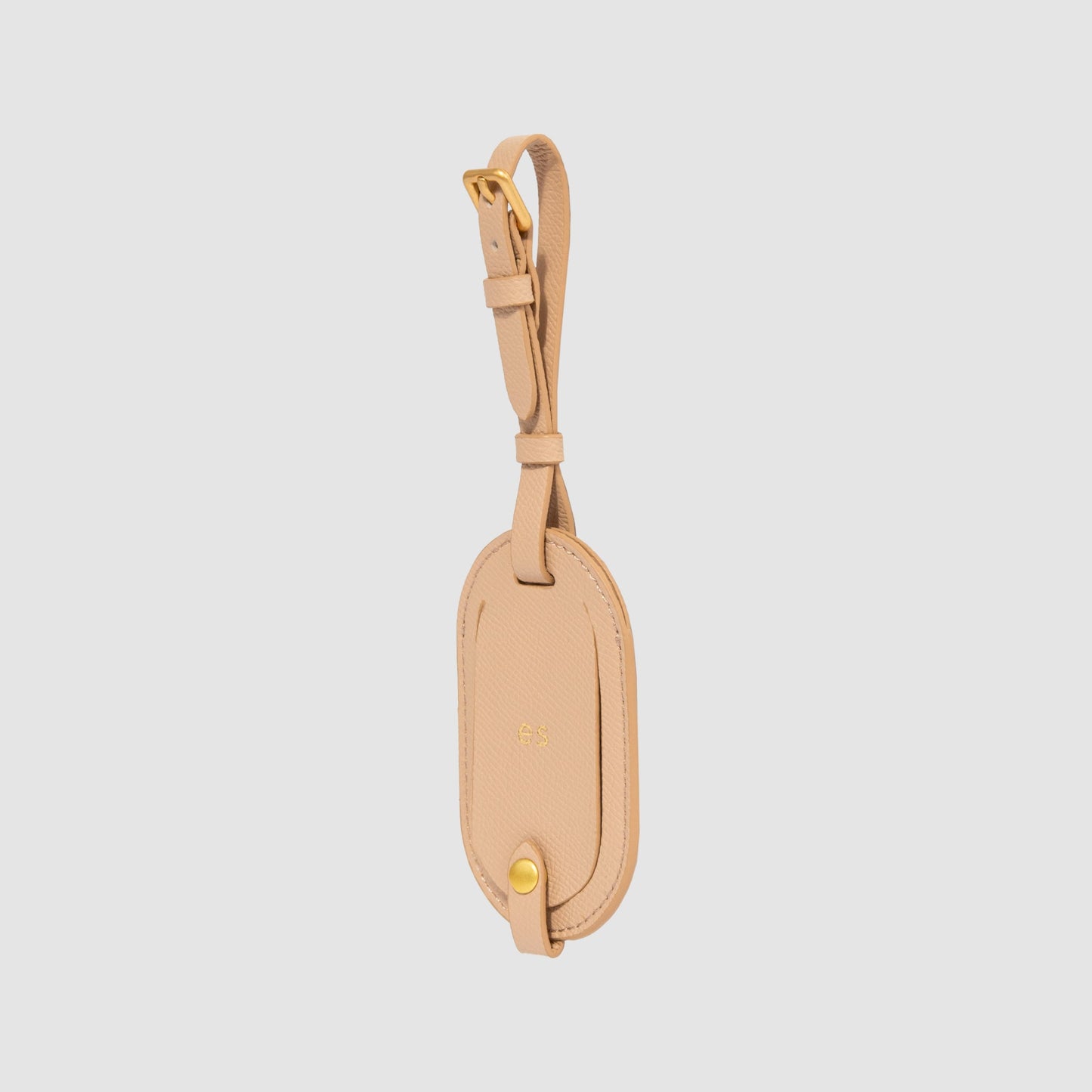 The Daily Edited Essentials Round Luggage Tag (Pecan)