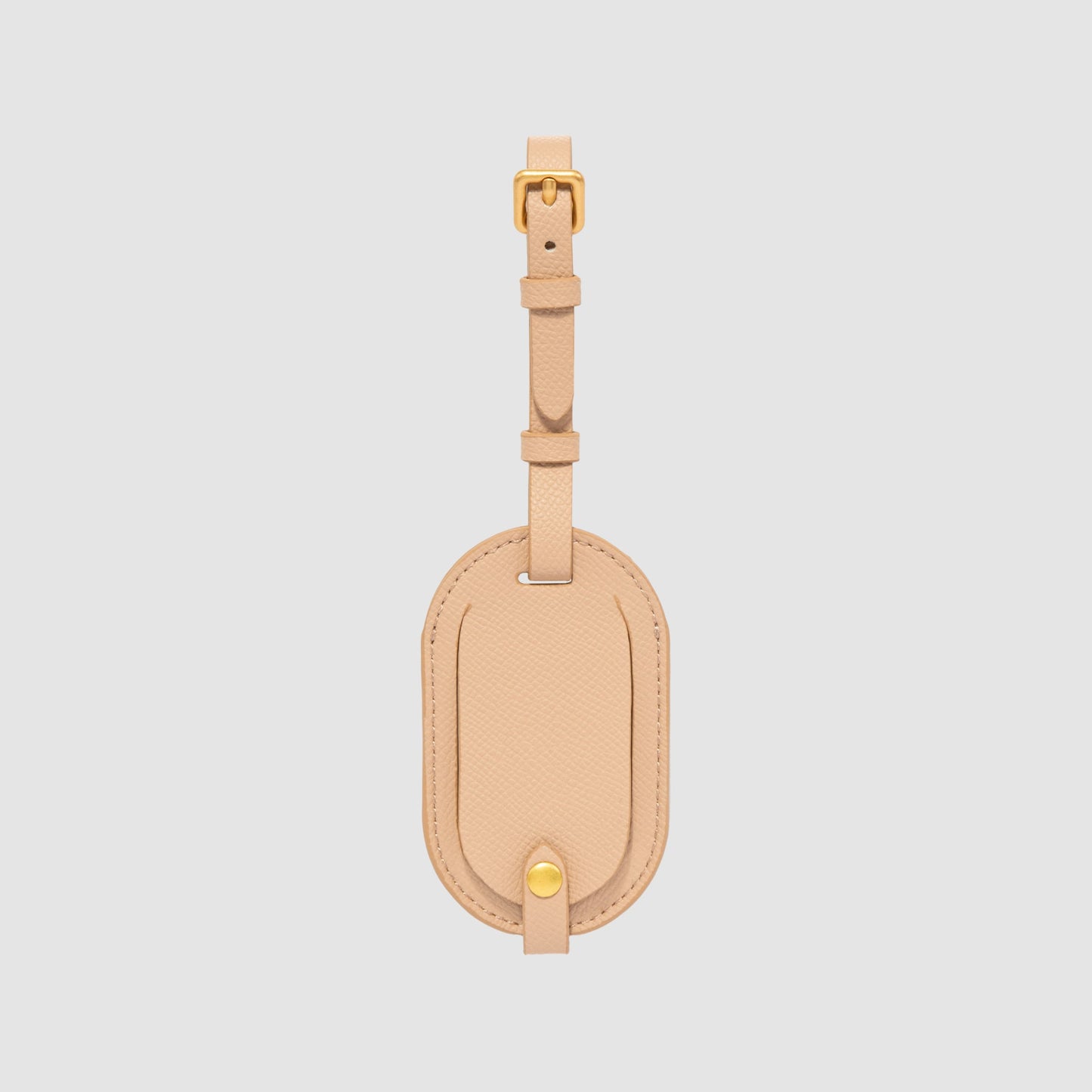 The Daily Edited Essentials Round Luggage Tag (Pecan)