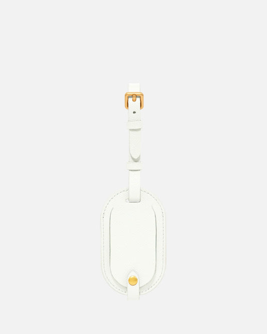 GROUP48 Essentials Round Luggage Tag Pure (White)