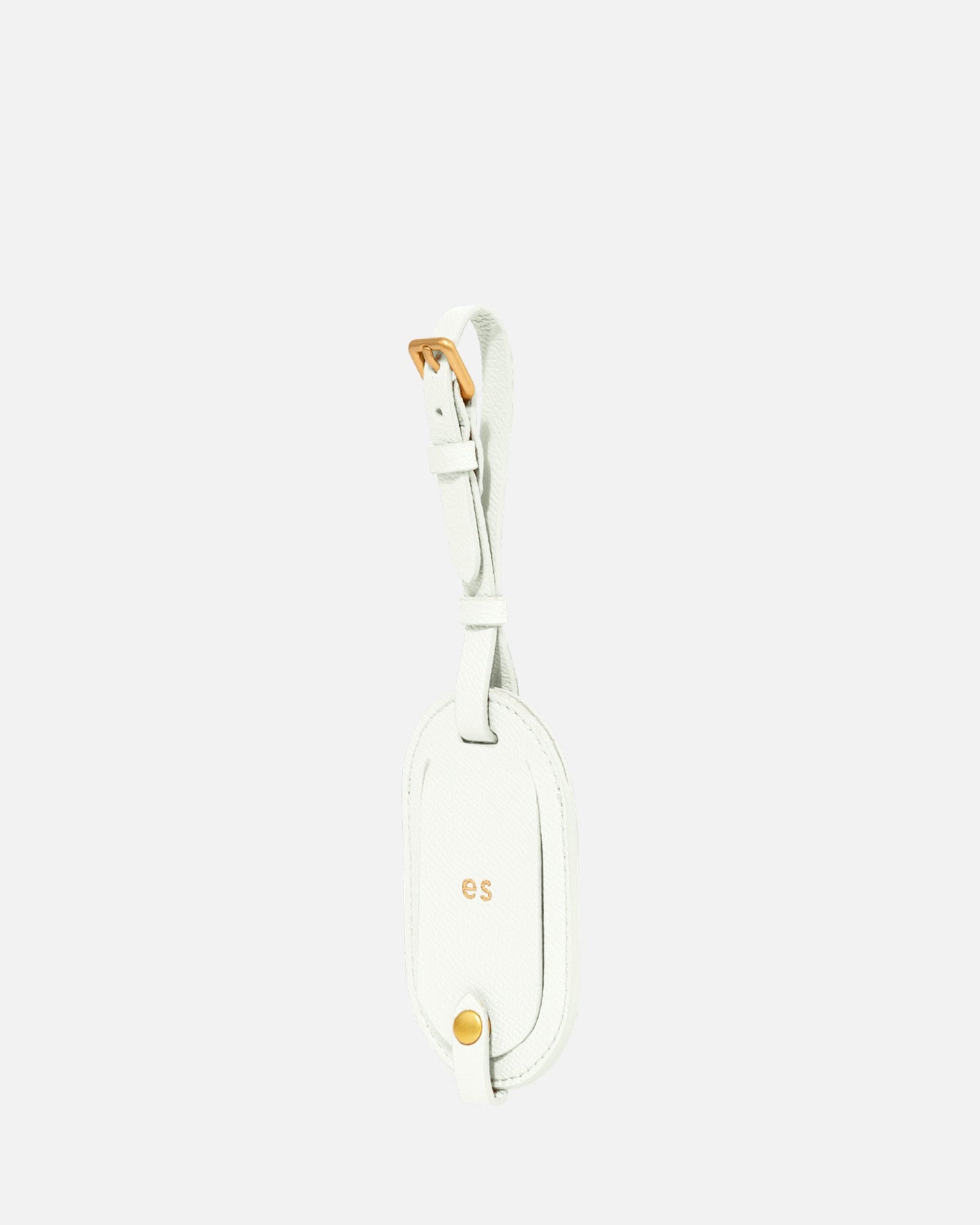 The Daily Edited Essentials Round Luggage Tag Pure (White)