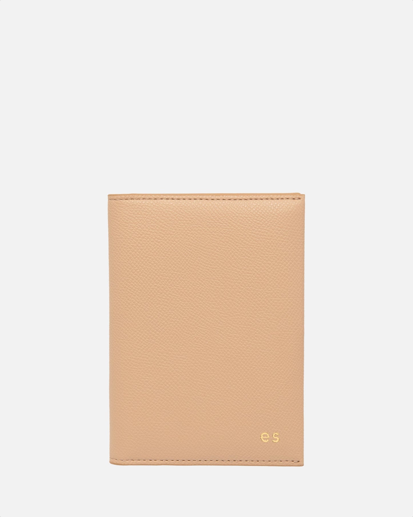Image of Badge & Pass Holders. Productname: The Daily Edited Essentials Passport Sleeve Pecan in Pecan colour by brand - The Daily Edited
