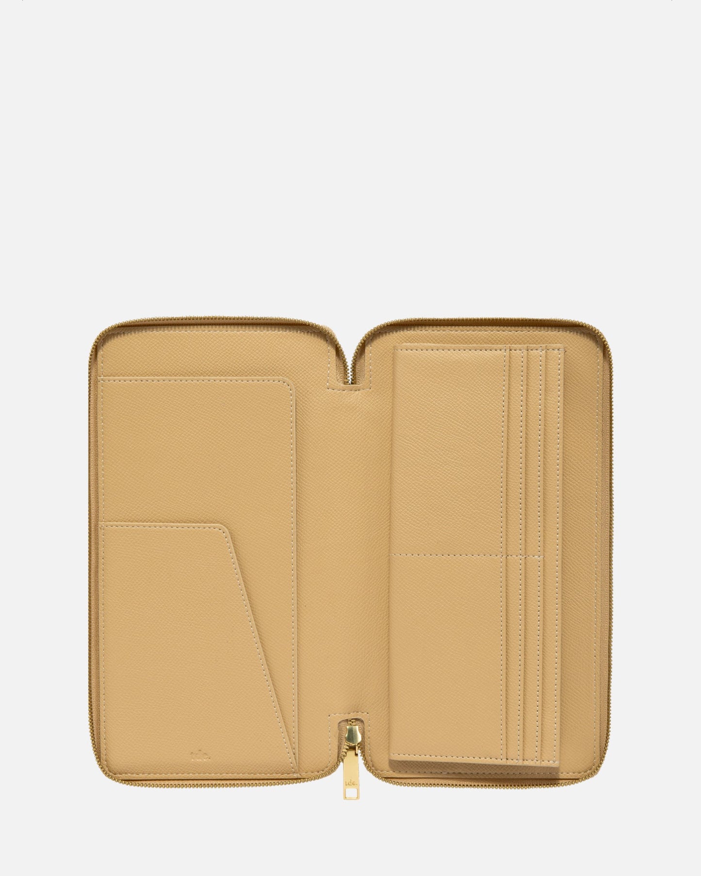 The Daily Edited Essentials Zip Travel Wallet (Sand)