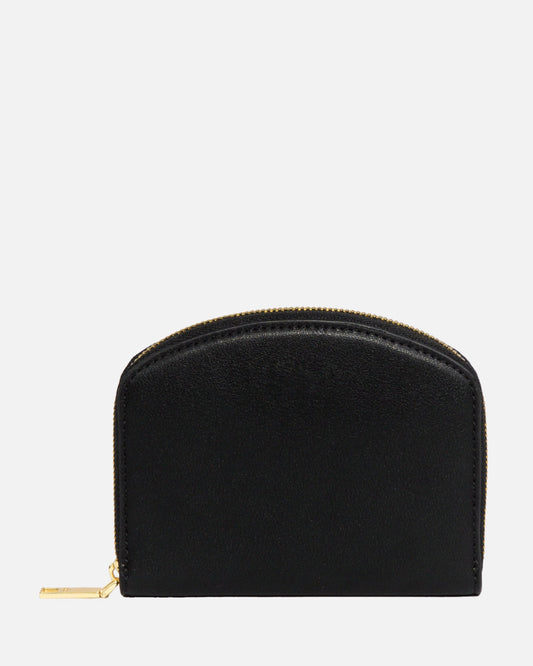 The Daily Edited Timeless Small Zip Wallet (Black)