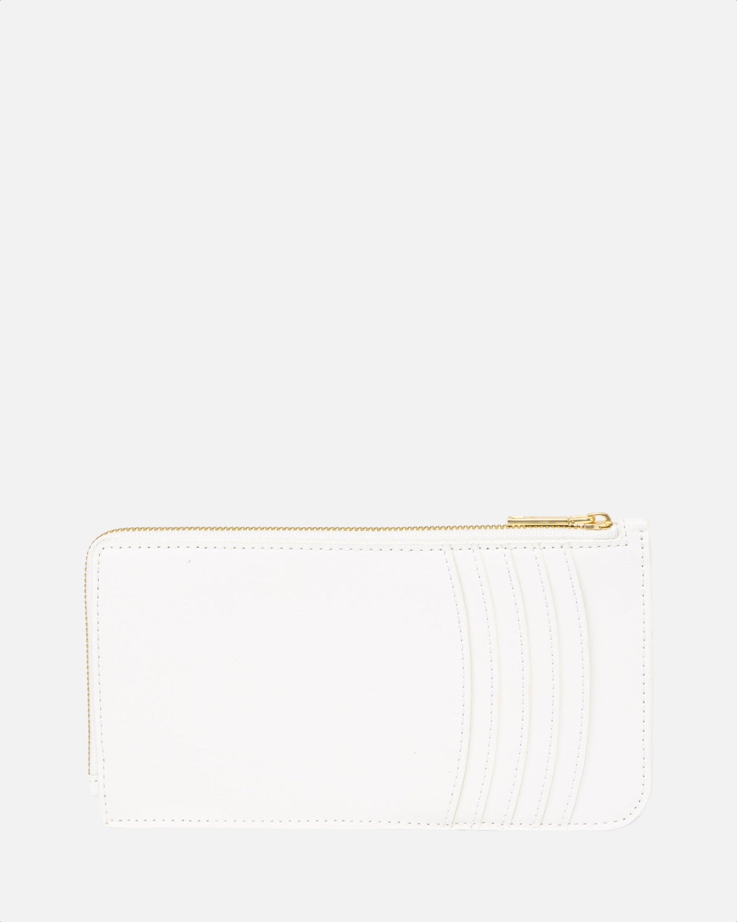 The Daily Edited Timeless Long Zip Wallet Pure (White)