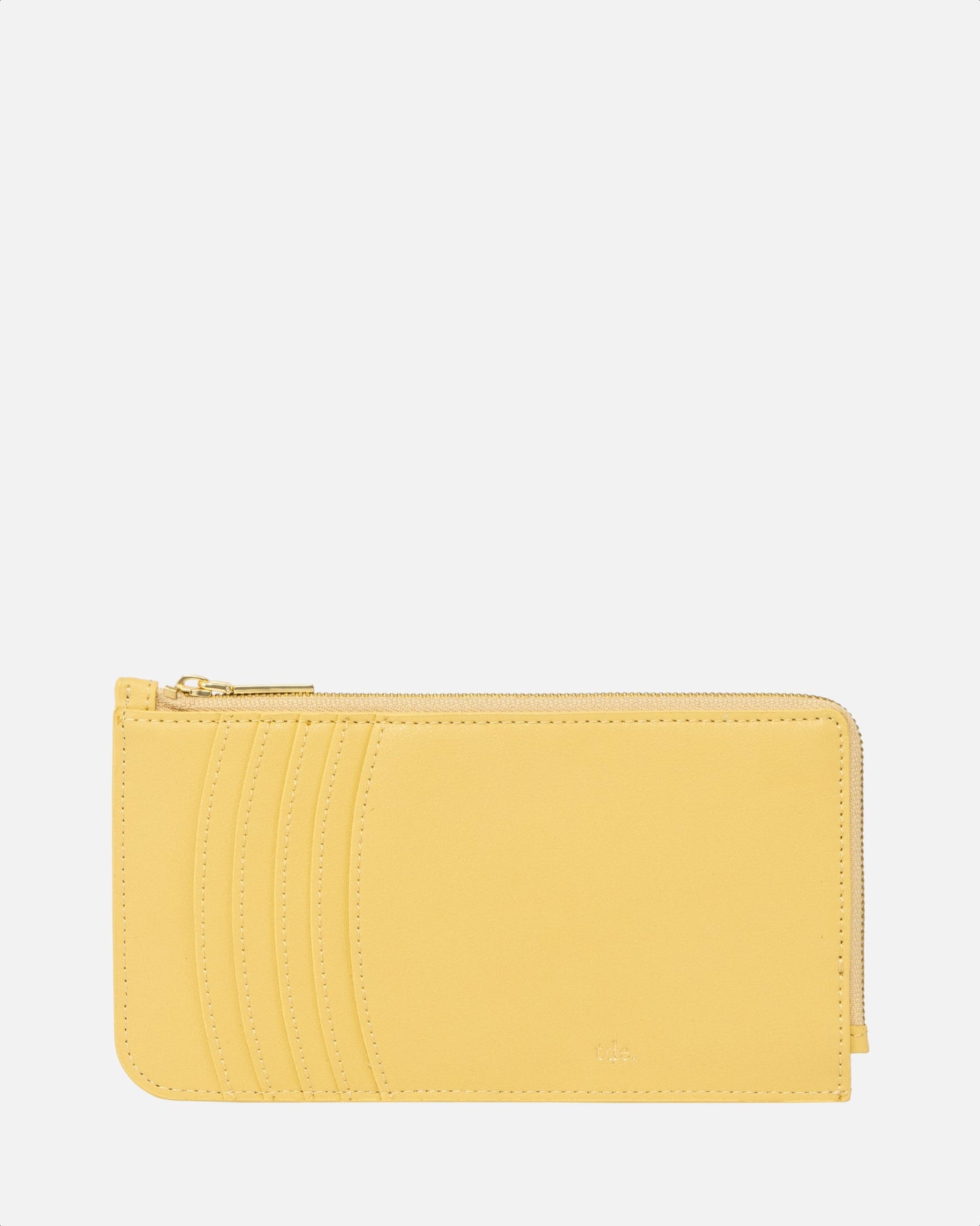 The Daily Edited Timeless Long Zip Wallet Dark (Sand)
