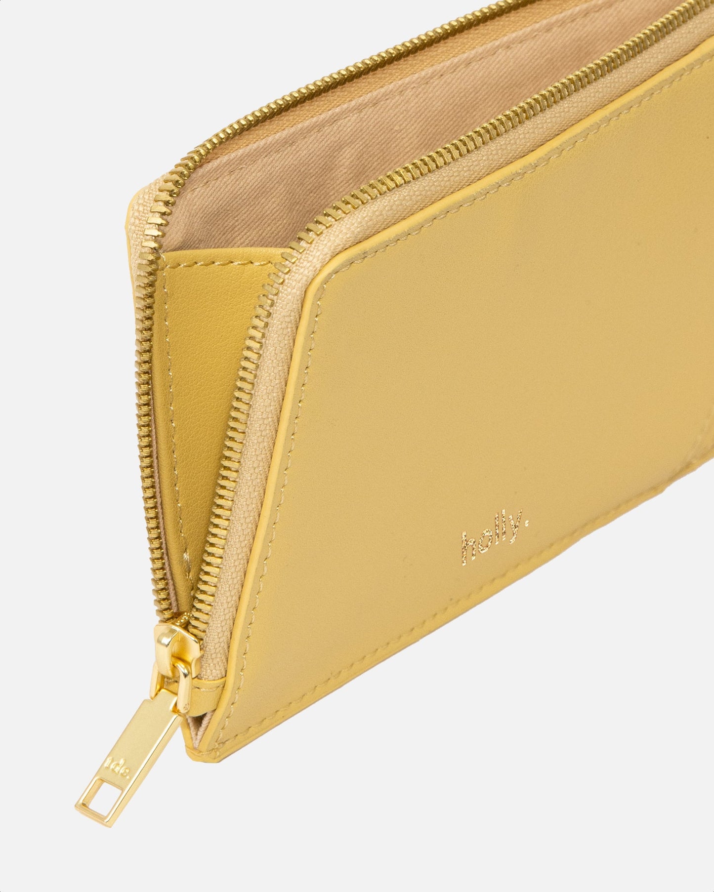 The Daily Edited Timeless Long Zip Wallet Dark (Sand)