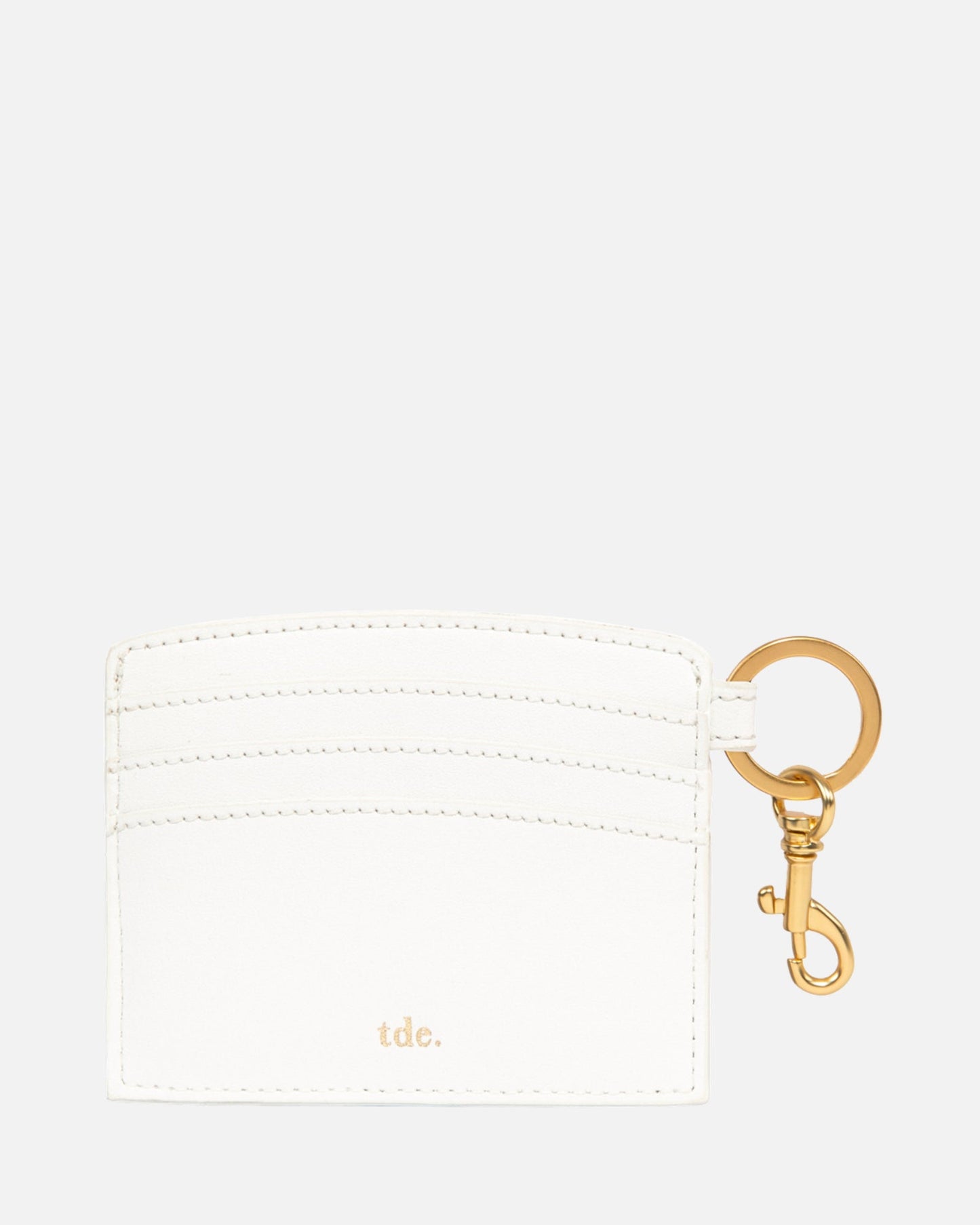 The Daily Edited Timeless CC Sleeve Keyring Pure (White)