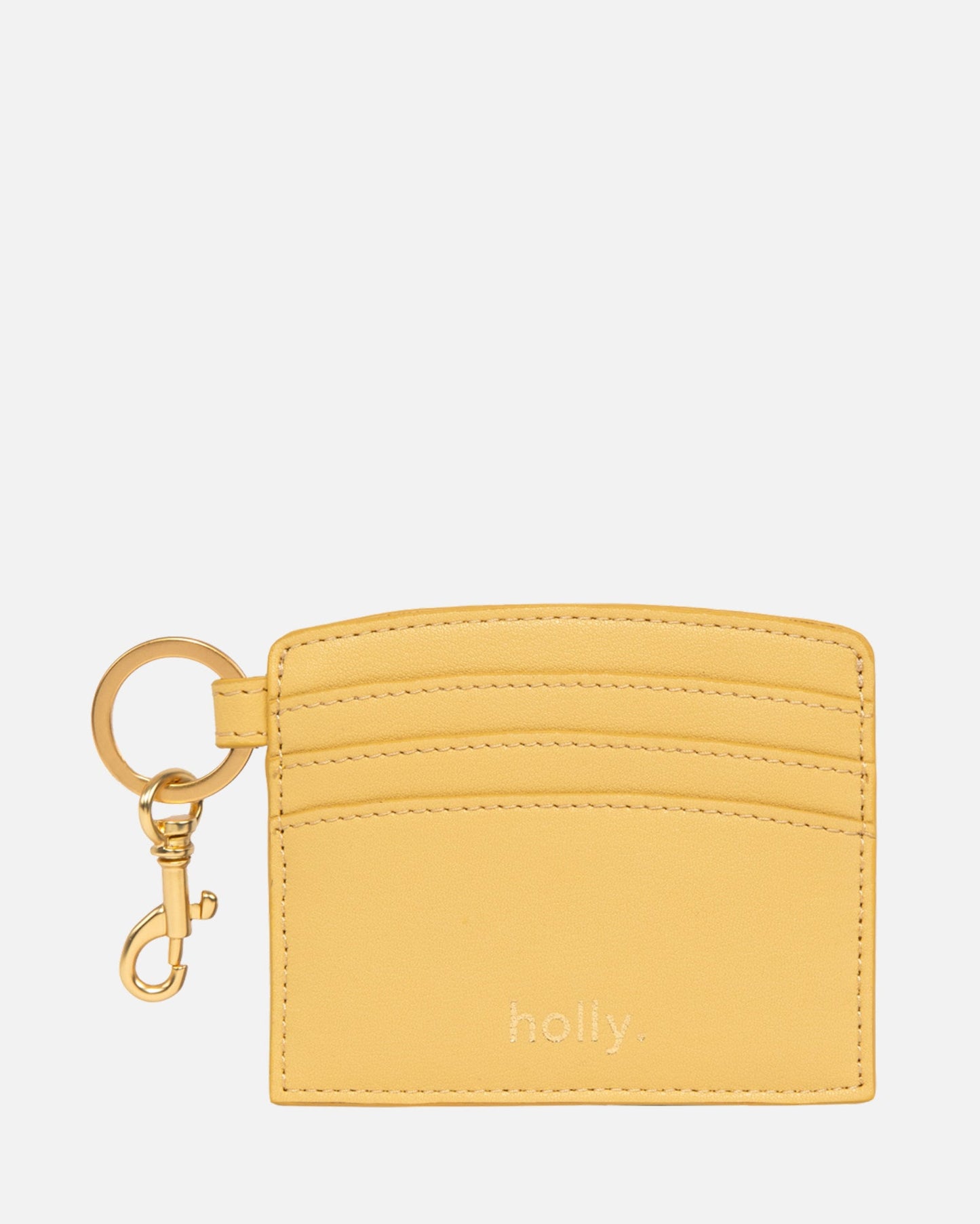 The Daily Edited Timeless CC Sleeve Keyring Dark (Sand)