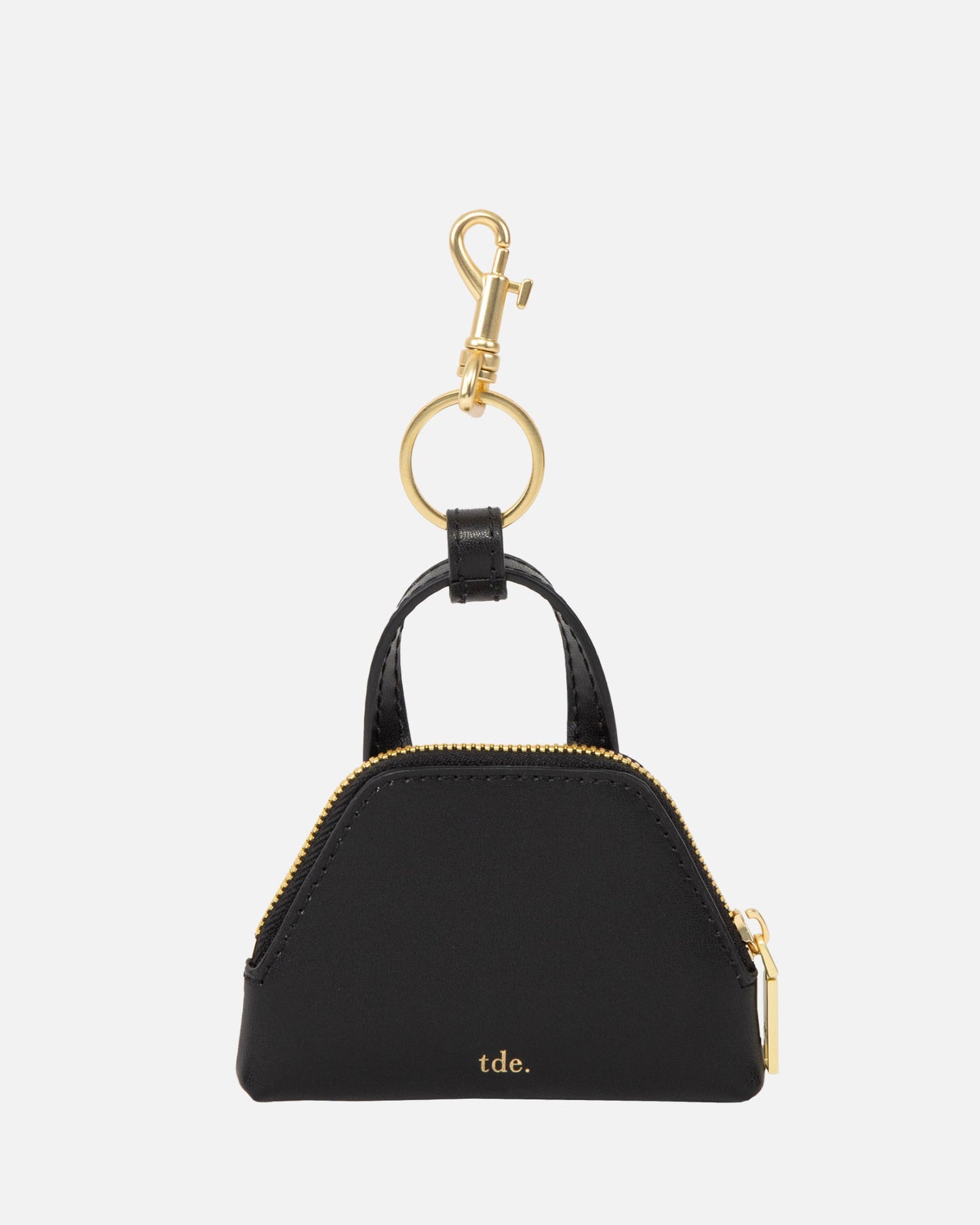 The Daily Edited Elsa Micro Bag Keyring (Black)