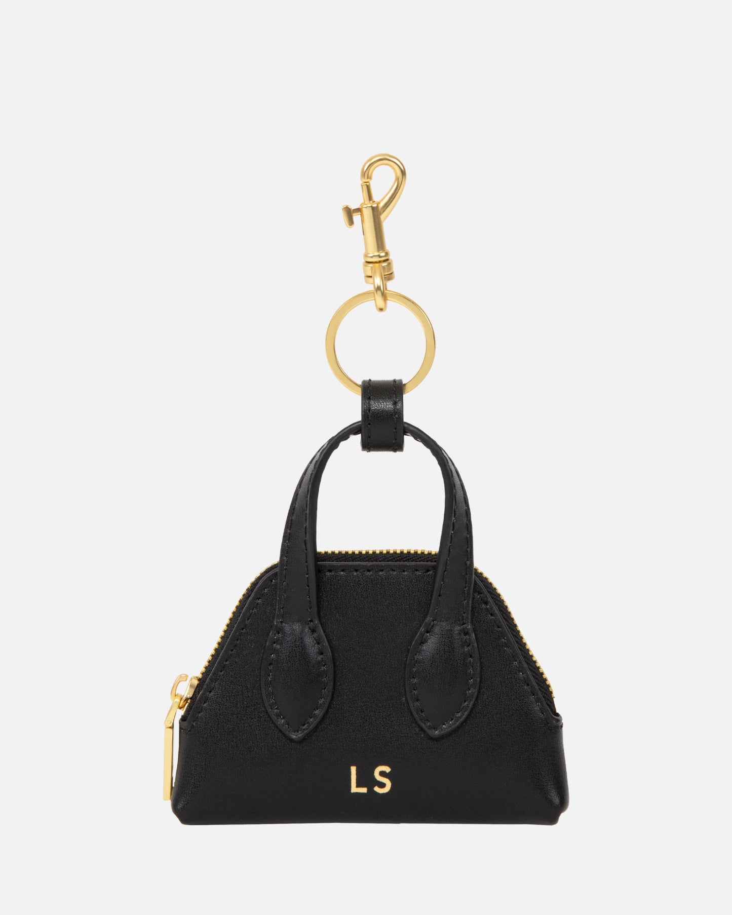 The Daily Edited Elsa Micro Bag Keyring (Black)