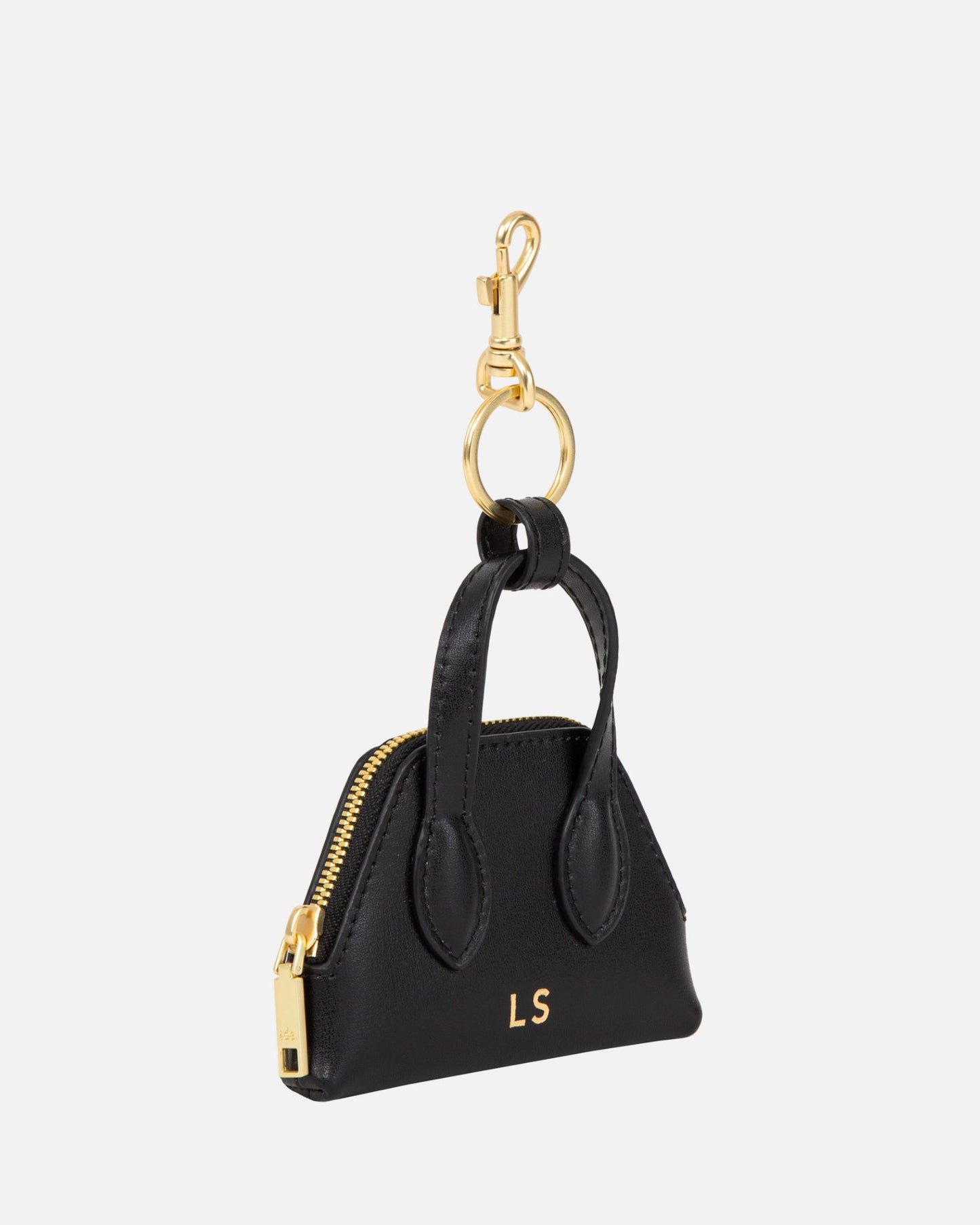 The Daily Edited Elsa Micro Bag Keyring (Black)
