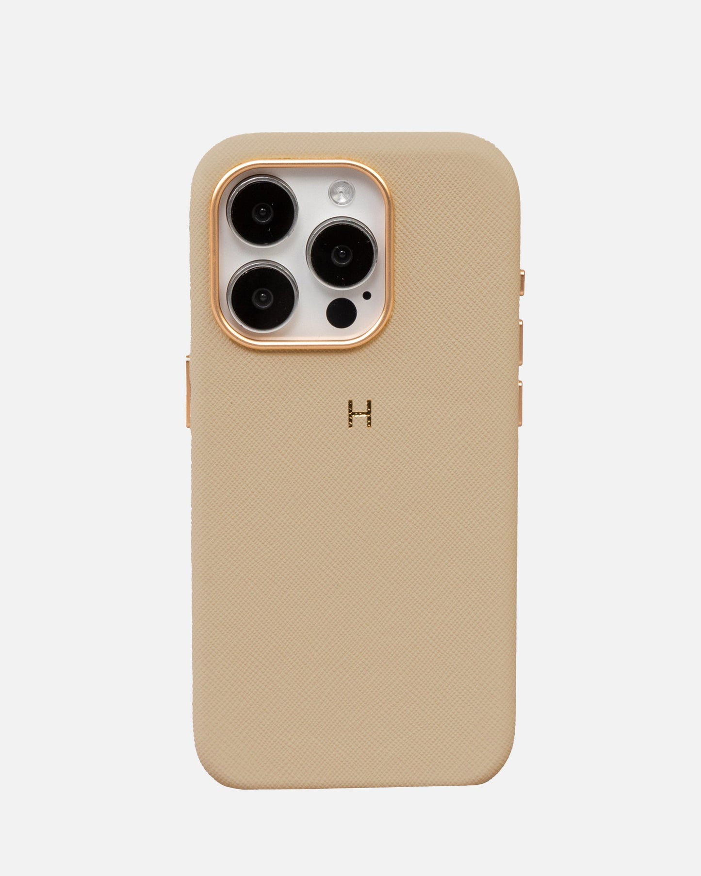 The Daily Edited iPhone 15 Pro Case Light (Taupe)