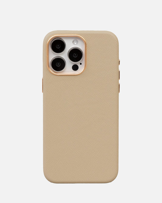 The Daily Edited iPhone 15 Pro Max Case Light (Taupe)