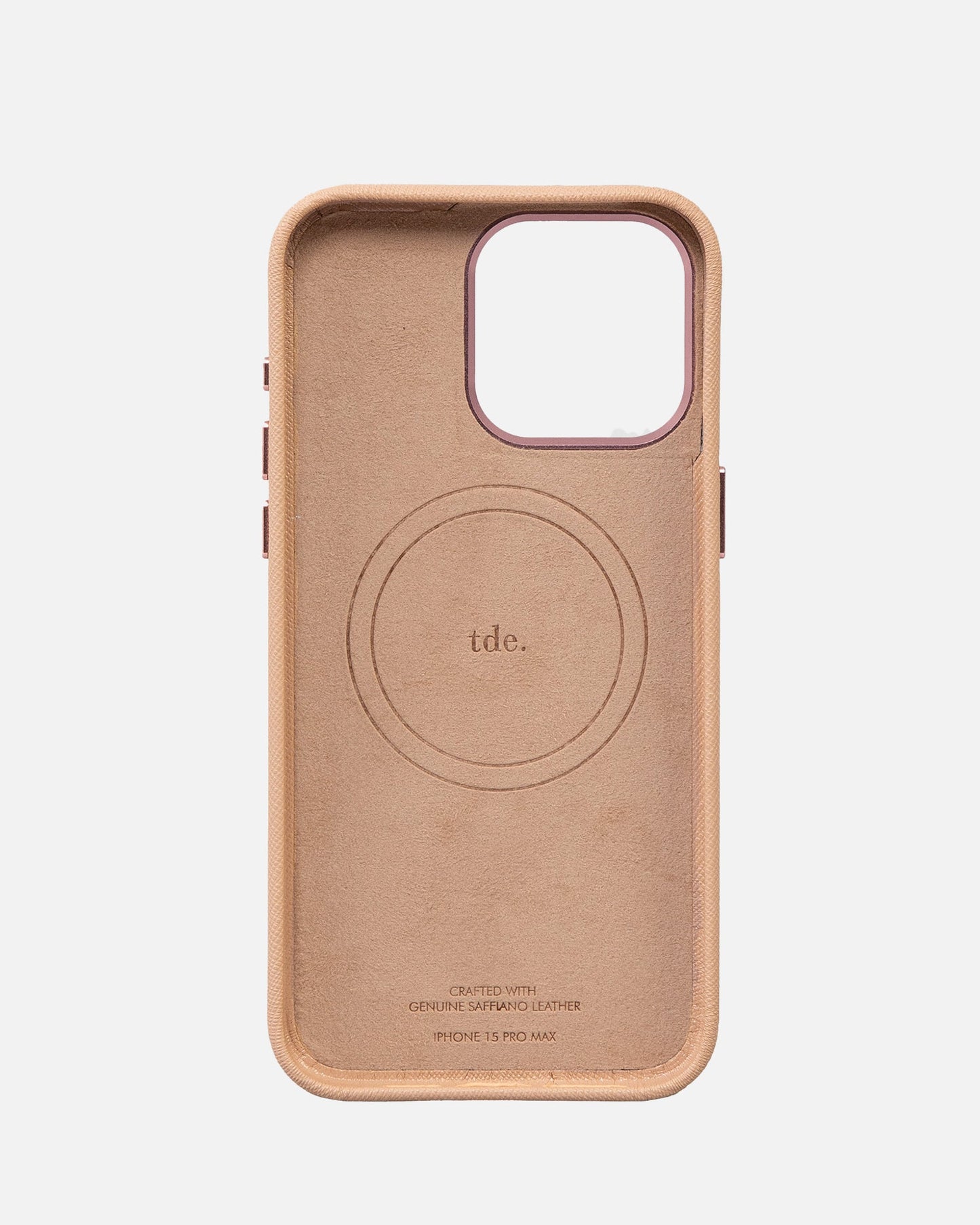 The Daily Edited iPhone 15 Pro Max Case Peach (Blush)