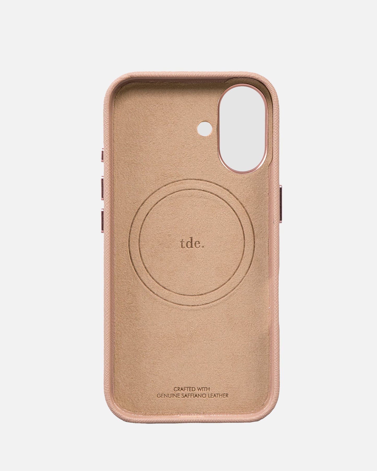 The Daily Edited iPhone 16 Case Peach (Blush)