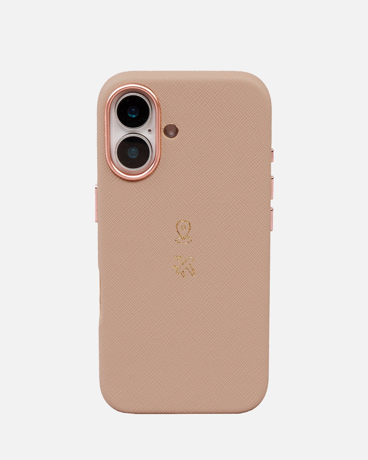 The Daily Edited iPhone 16 Case Peach (Blush)