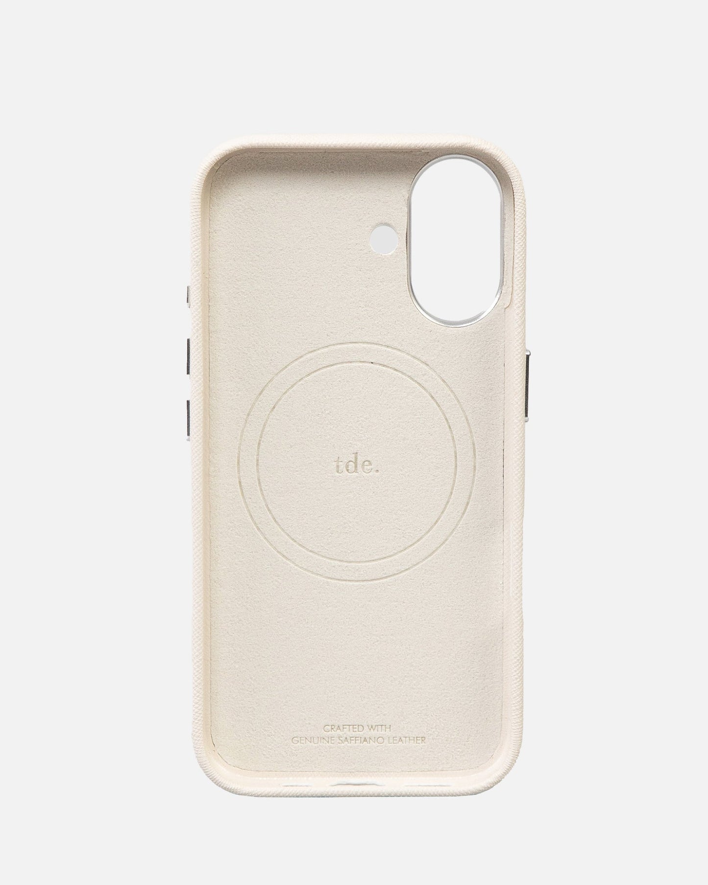 The Daily Edited iPhone 16 Case (Cream)