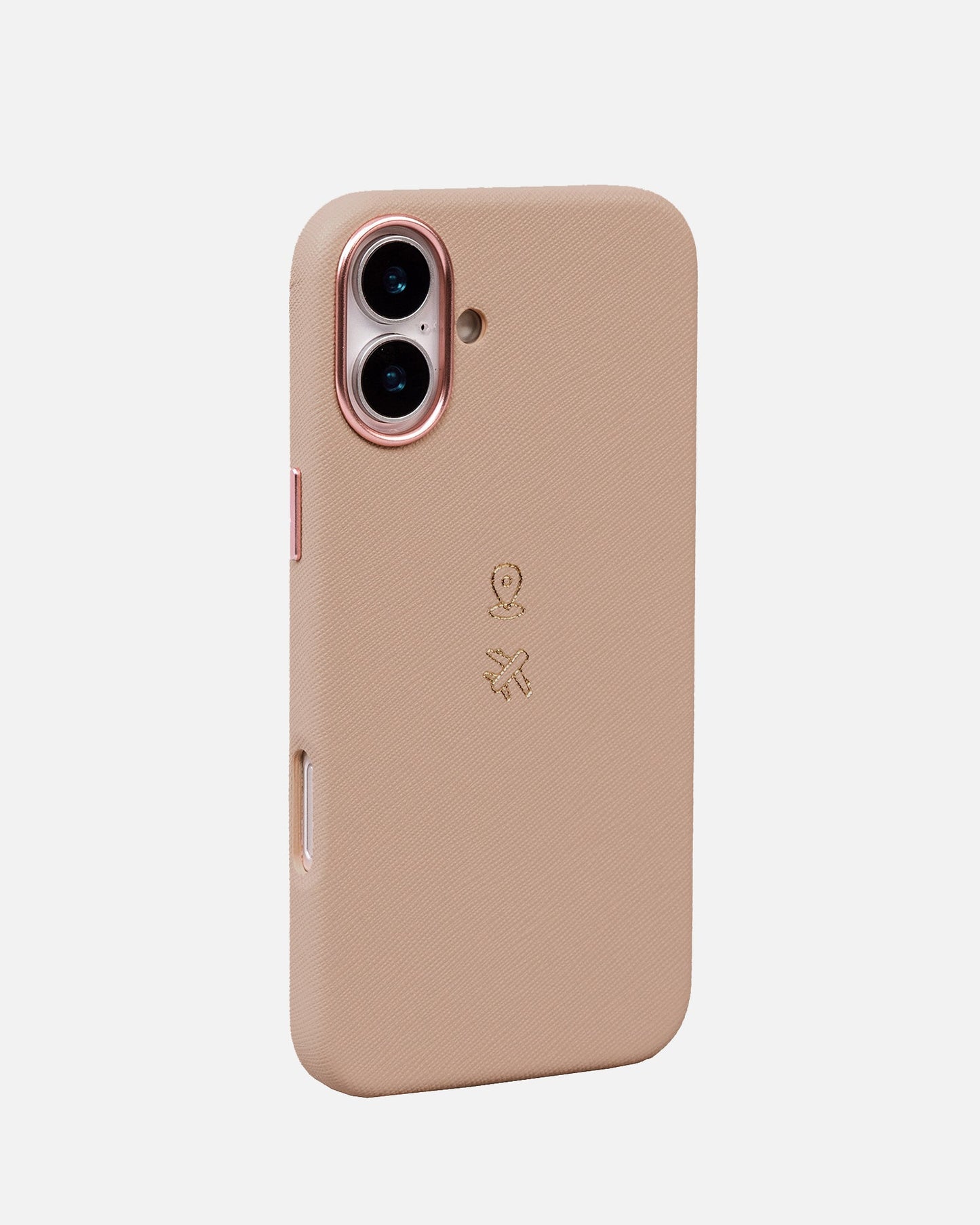 Image of Electronics Accessories. Productname: The Daily Edited iPhone 16 Plus Case Peach Blush in Blush colour by brand - The Daily Edited