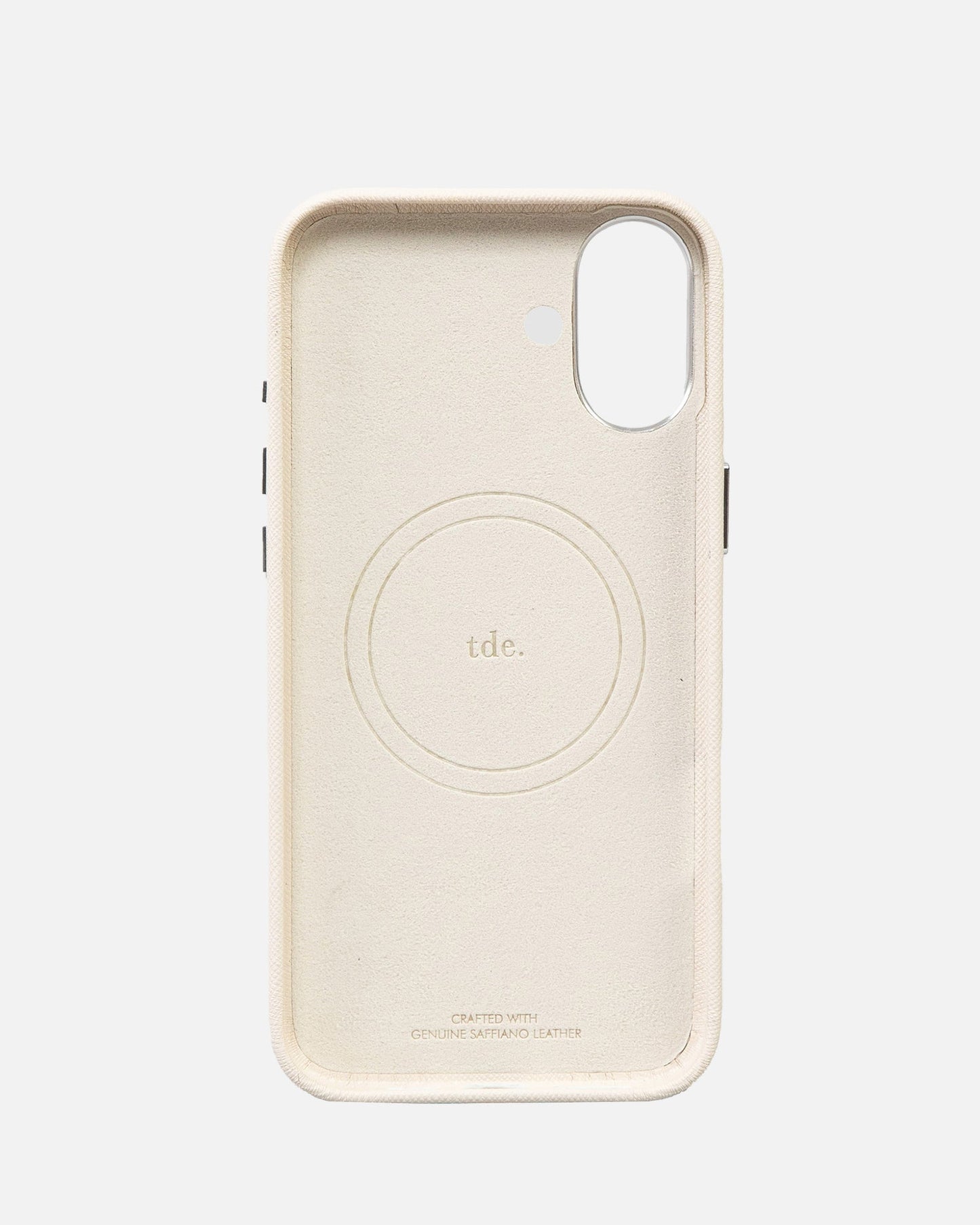 The Daily Edited iPhone 16 Plus Case (Cream)