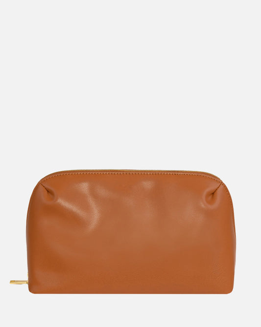 The Daily Edited Timeless Large Everything Pouch (Tan)