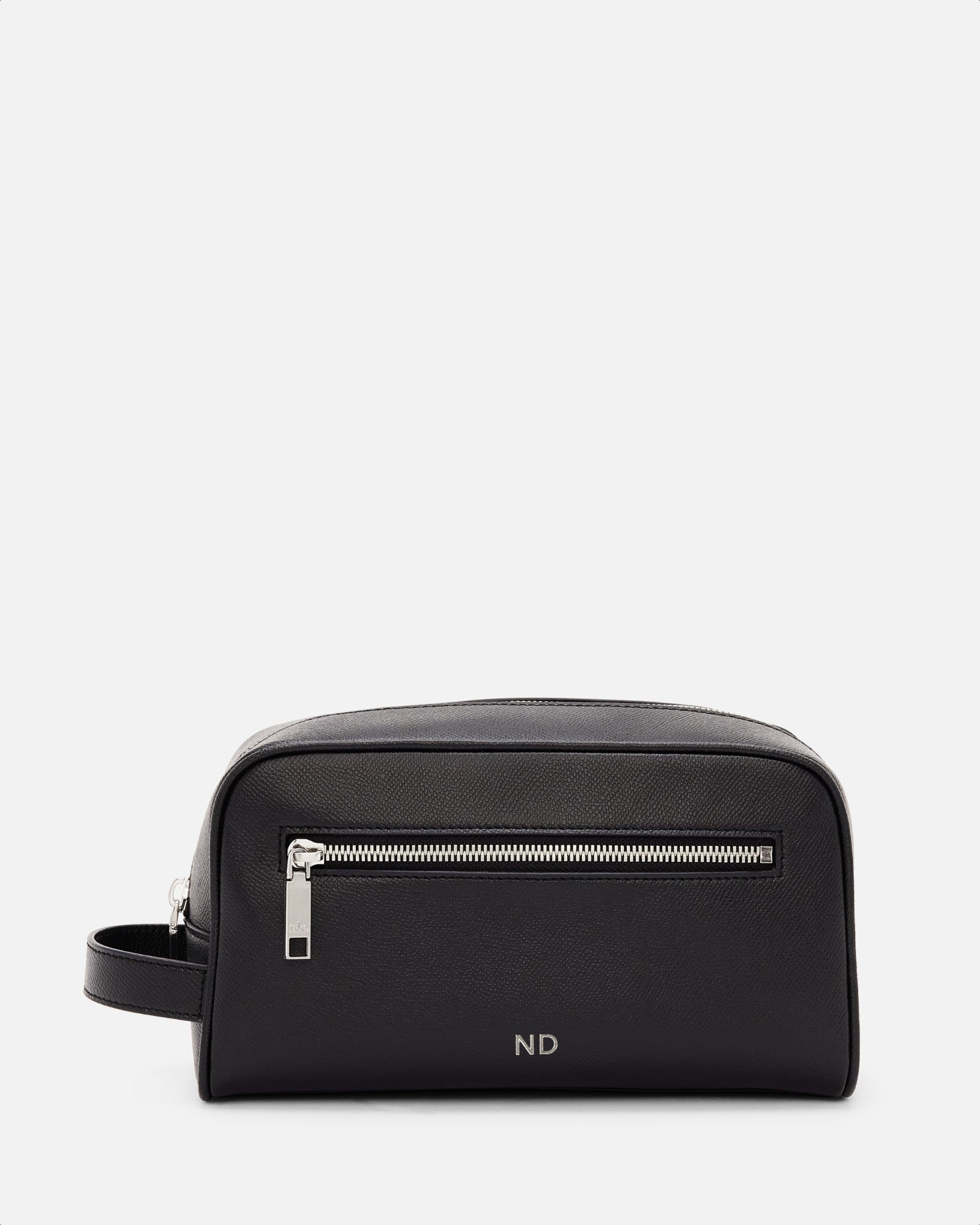Image of Bags. Productname: The Daily Edited Essentials Classic Wash Bag Black in Black colour by brand - The Daily Edited