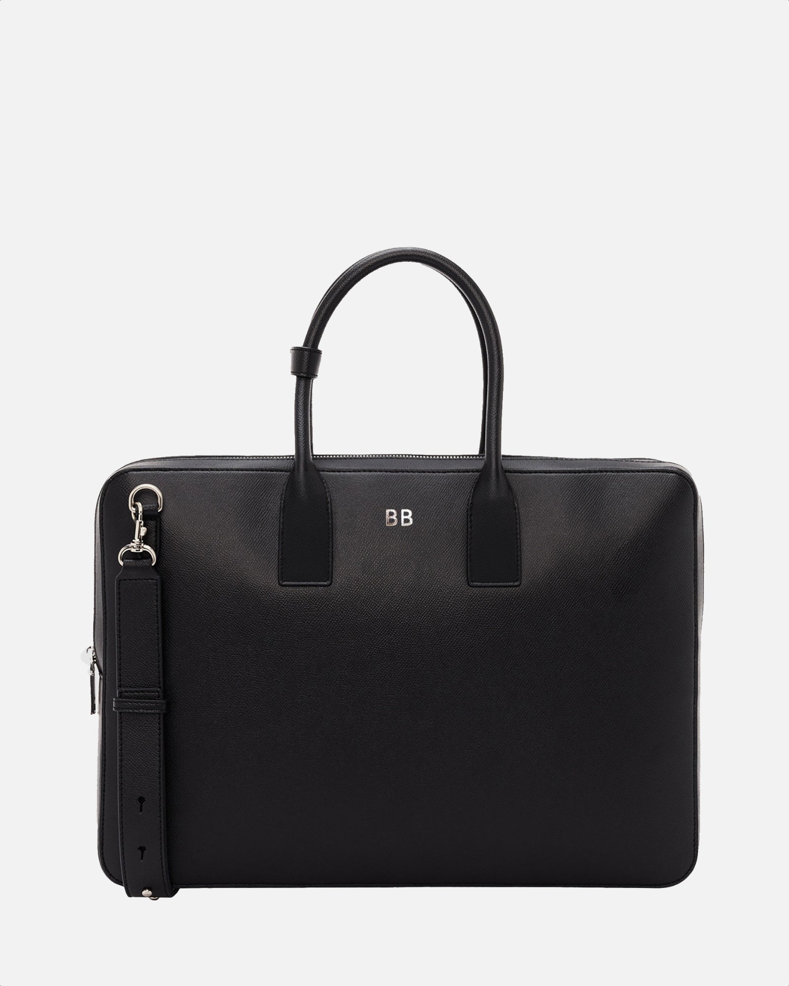 Image of Bags. Productname: The Daily Edited Essentials Double Zip Griptop Black in Black colour by brand - The Daily Edited